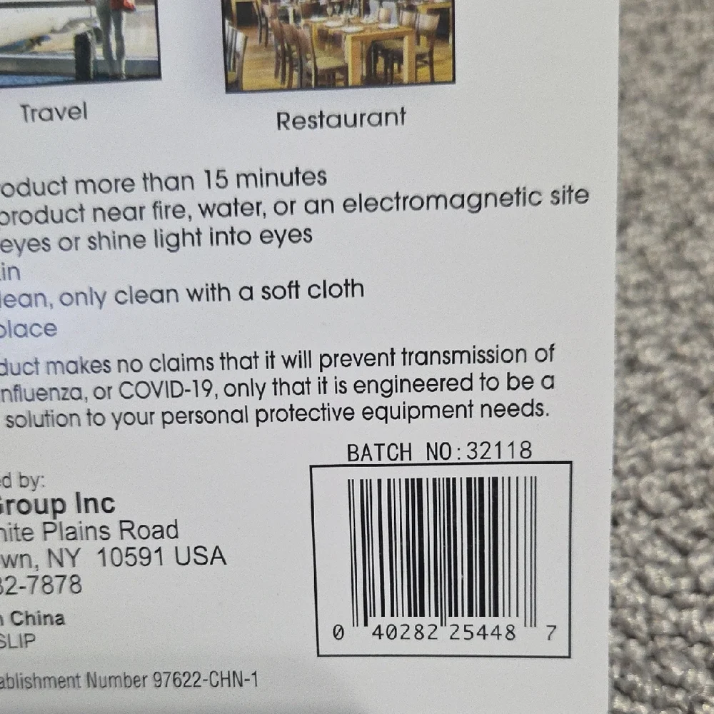Portable Sanitizing UVC Light - Silver